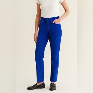 Levi’s Women’s 514 Corduroy Pants 29W x 30L 
Teal, Straight Leg. EUC